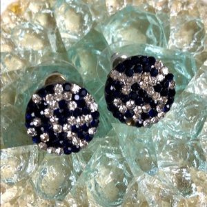 Constellation rhinestone stud earrings